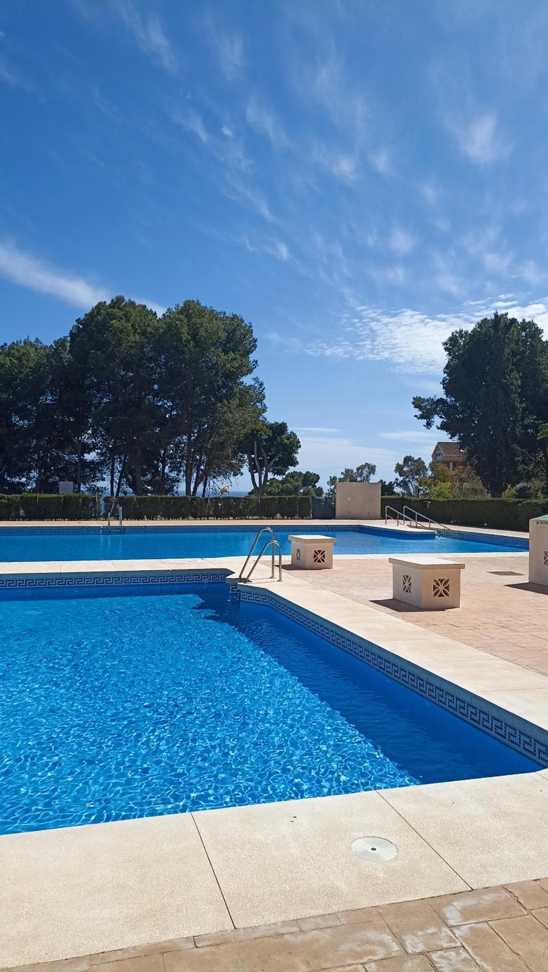 Bonito Y Moderno Estudio Con Vistas Al Mar Benalmádena Exterior foto